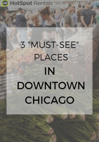 3 Must See Places in Downtown Chicago Text Banner