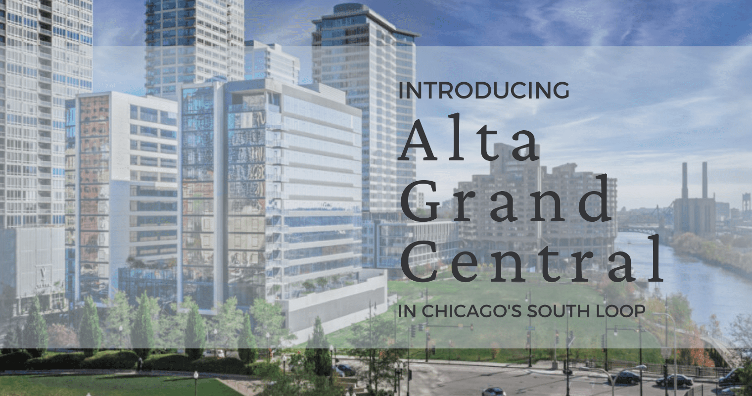View of the Exterior of Alta Grand Central in Chicago