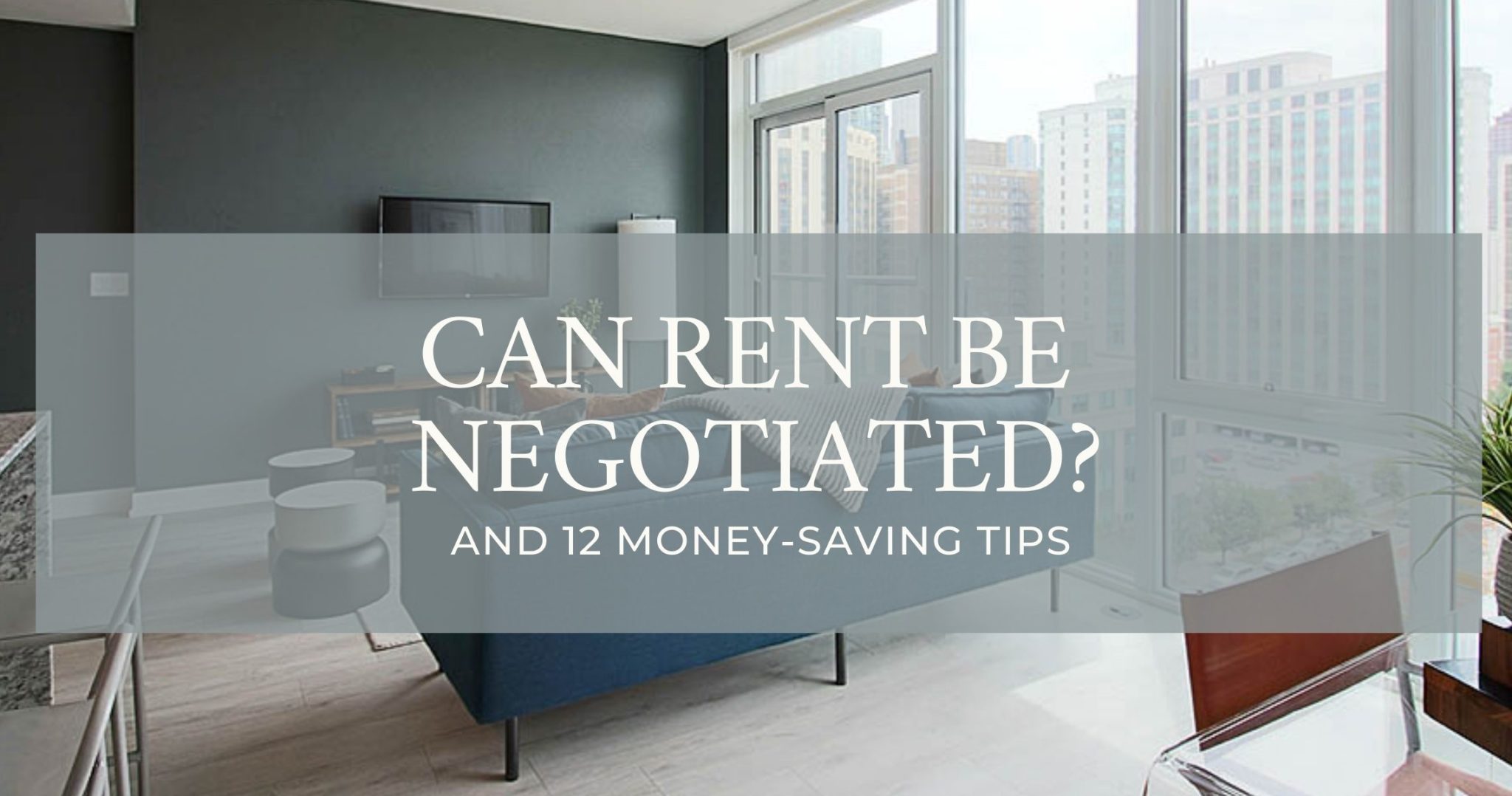 Can apartment rent be negotiated