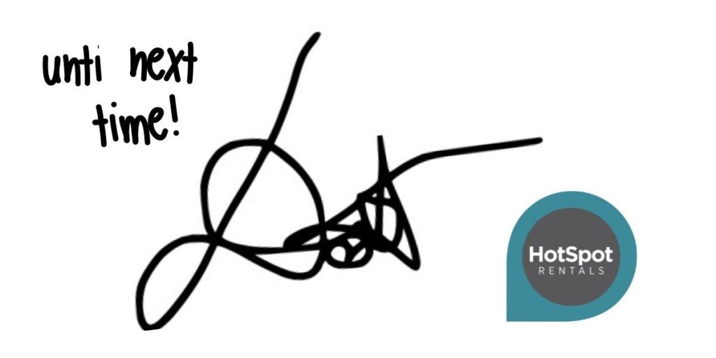 Hotspot author Dorothy's signature