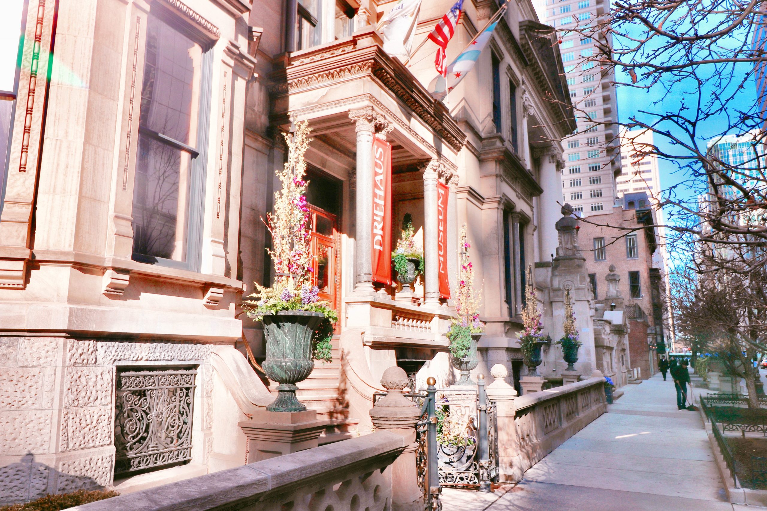 Photo of the exterior of Driehaus Museum in River North