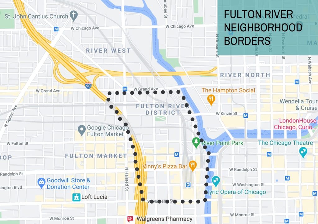 Fulton River District Neighborhood Borders