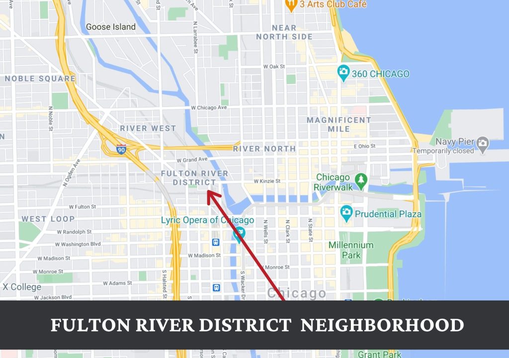 Fulton River District Neighborhood Map