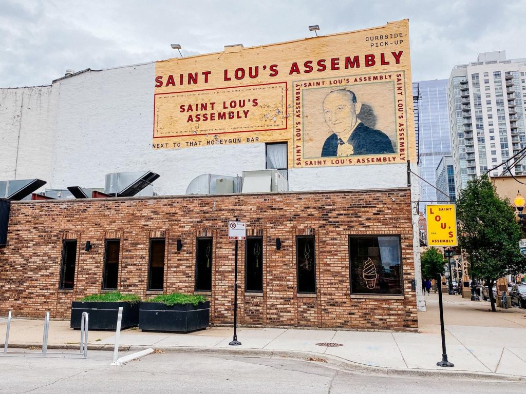 Saint Lou's Assembly in the Fulton River District Chicago