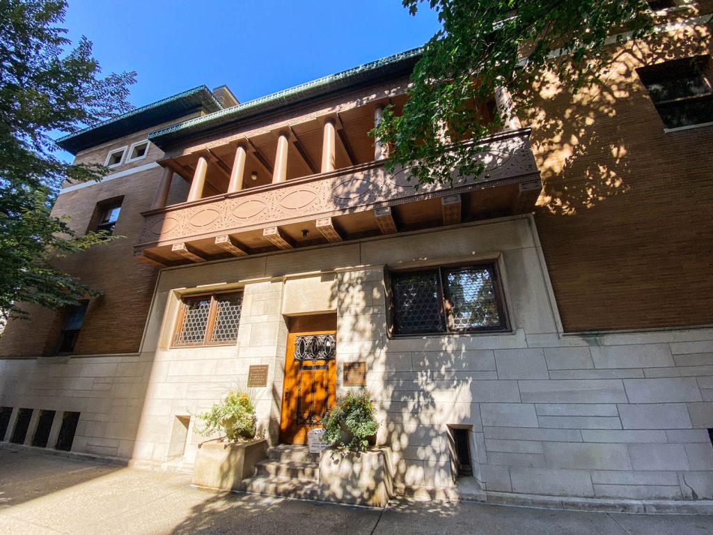 The historic Charnely-Persky House, located in Chicago's Gold Coast