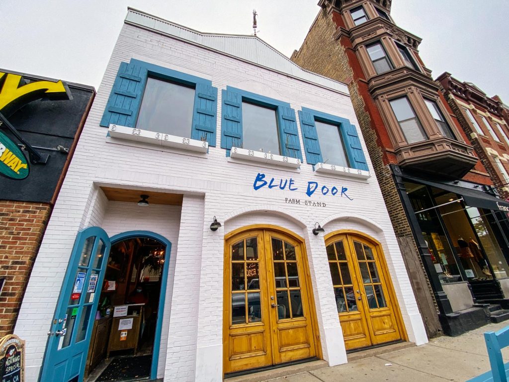 The Blue Door restaurant in Lincoln Park