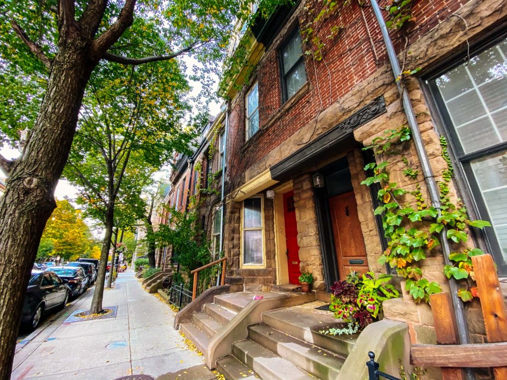 A charming street in Chicago's Lincoln Park