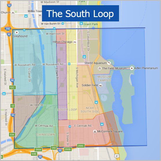 South Loop Living Map