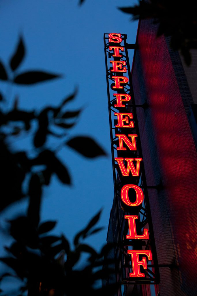 Marquee at the Steppenwolf Theater