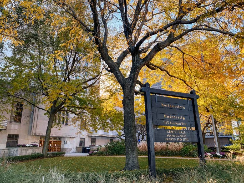 Northwestern University's downtown campus in Streeterville 