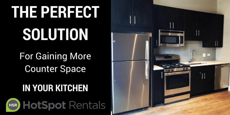 The Perfect Solution Text with Galley Kitchen Banner