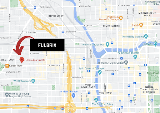 Map view of Fulbrix location.