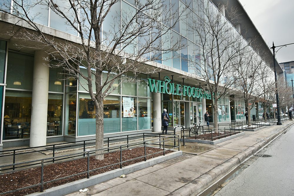 Exterior photo of Whole Foods in West Loop